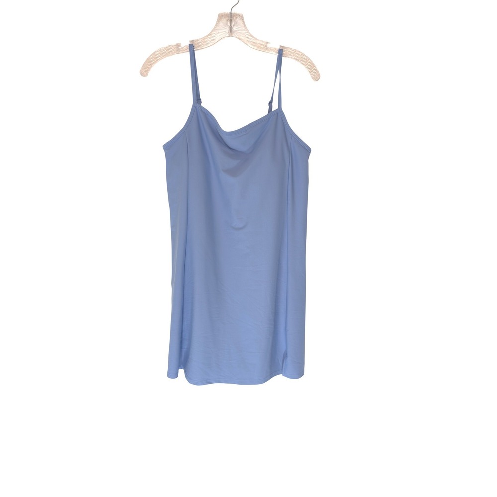 Old Navy Active‎ Powersoft Dress Blue Go-Dry Athletic Athleisure Basic Large